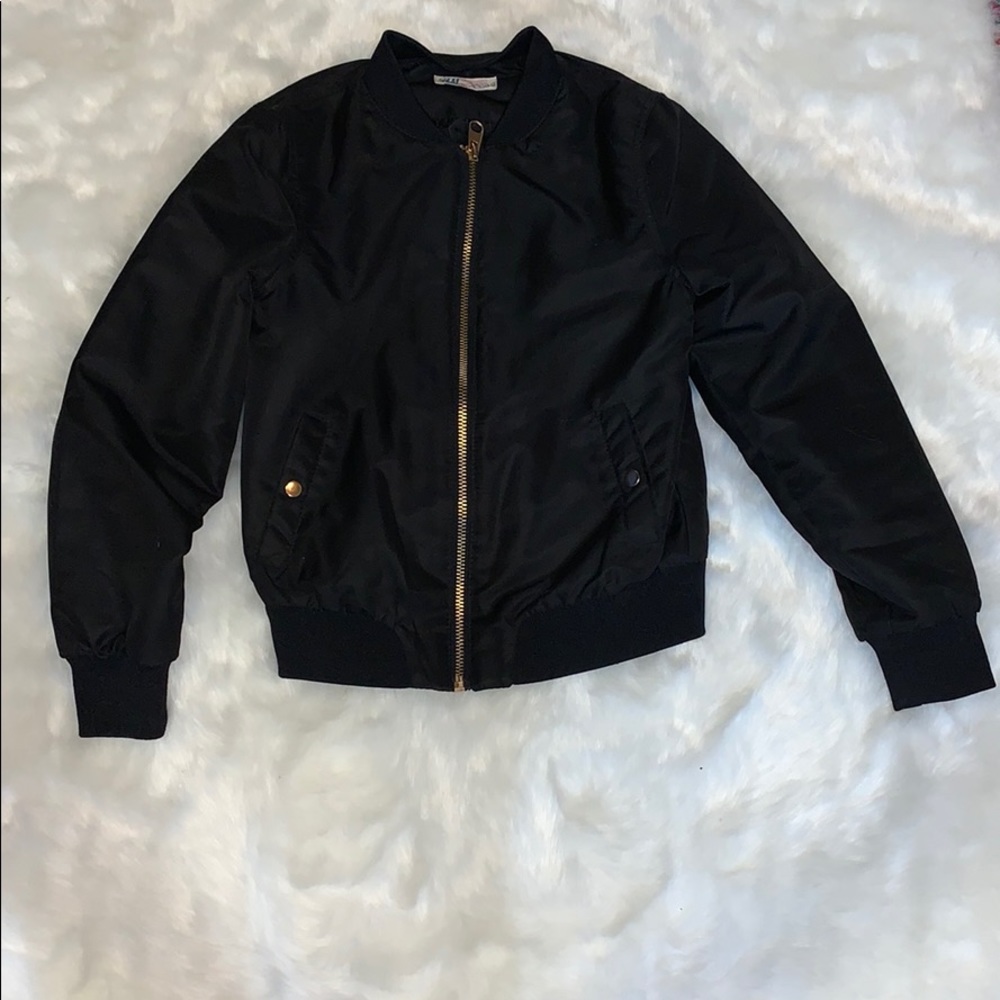 H&M girls bomber jacket
